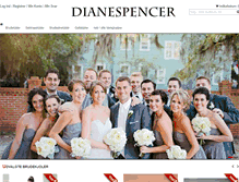 Tablet Screenshot of dianespencer.com